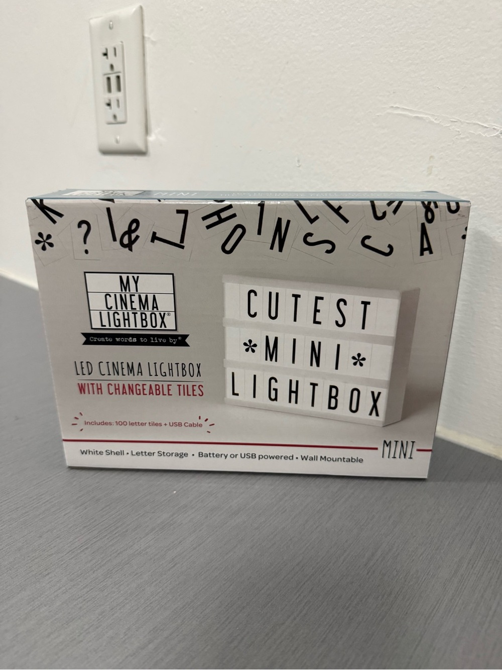 My Cinema Lightbox Mini – White LED